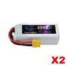 TERANTY 3500MAH 60C 7.4V 11.1V 14.8V 22.2V Lipo Battery 2S 3S 4S 6S For RC Car Quadcopter Drone Airplane Helicopter 2PCS