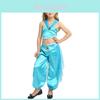 Exquisite Aladdin Costume For Girls Featuring Jasmine Princess Dress For Stage Performance