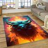 Gothic Horror Monsters Demon Ghost Carpet Rug for Bedroom Living Room Home Sofa Decoration,Children Game Large Decor Floor Mat