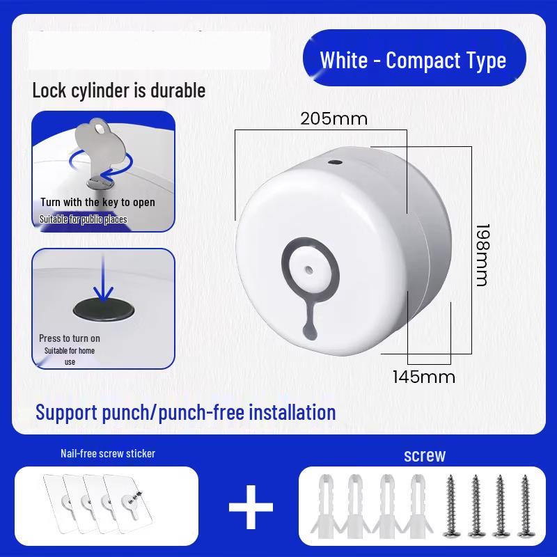 MDNG Double Roll Center-Pull Paper Dispenser