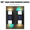 Solar Light Outdoor LED Solar Light Outdoor Solar Wall Light for Front Door Backyard Garage Deck