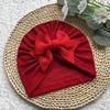New Baby Hat, Baby Cute and Comfortable Bow Pullover Hat, Thin Breathable Baby Fetal Hat