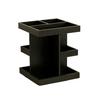 Storage Rack Cosmetic Organizer Large Capacity Multi-Layer Design 360-Degree Rotatable Wood Perfume Shelf Display Holder