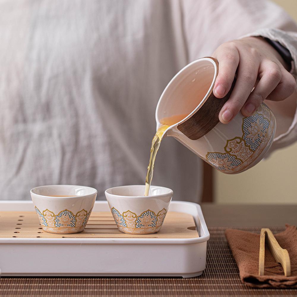 Travel Tea Set Portable Kuaike Cup Outdoor Tea Pot Enterprise Company Annual Meeting Souvenir Business Gifts