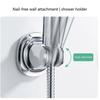 Adjustable Shower Head Holder with Strong Adhesive Not Drill Installation Shower Head Brackets for Bathroom Showers