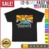 Yosemite Retro Mountains and Sun Eighties Style Vintage Vintage T Shirt Men Women