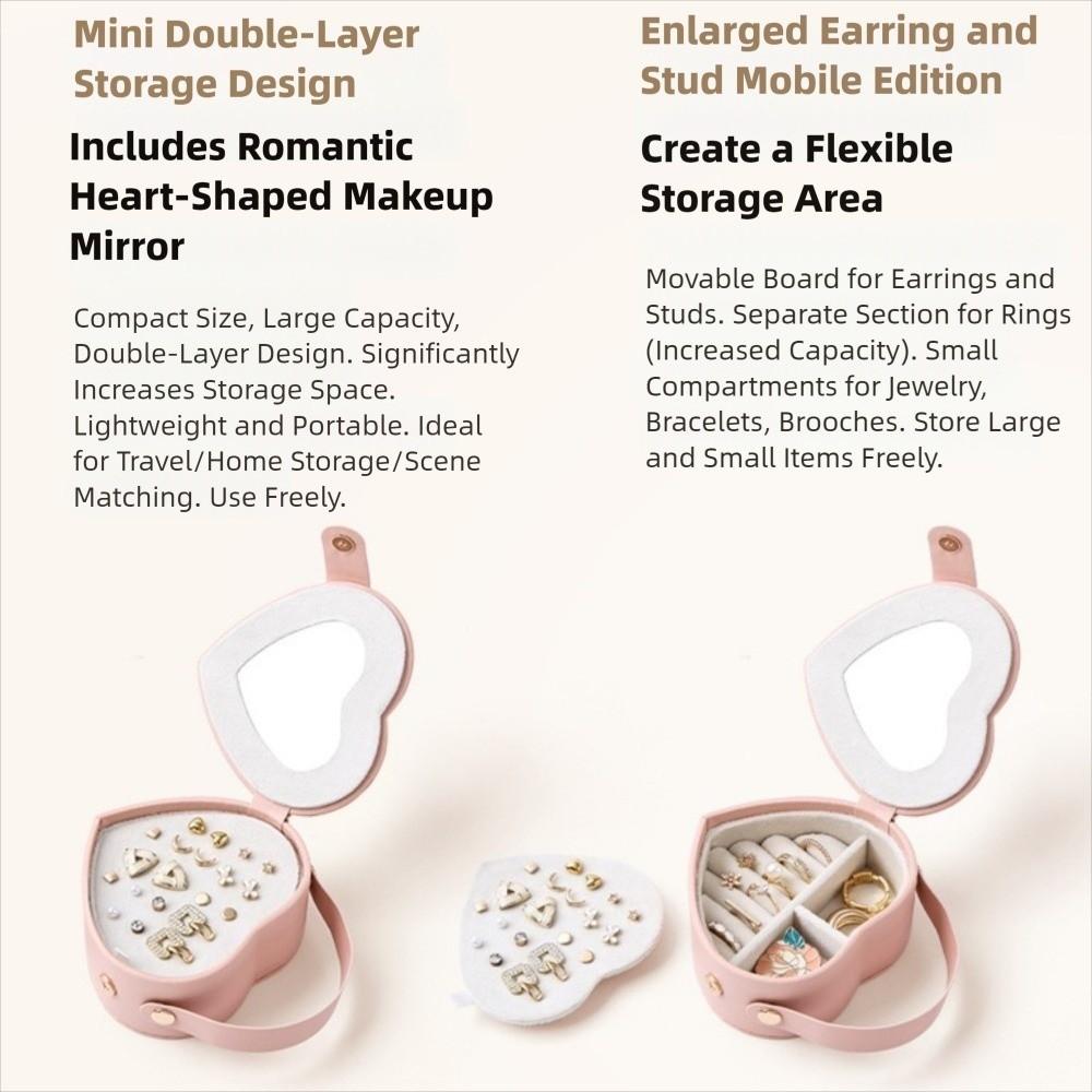 Ring Display Jewelry Organizer Portable Valentine Gift Packaging Box  Girlfriend Gift