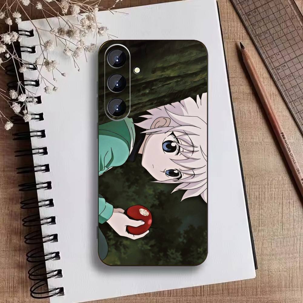 G-Killua Zoldyck K-Hunter X Hunter Phone Case For Samsung Galaxy A73,A72,A71,A70,A52,A51 Others Soft Black Cover