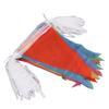 2 Bag Party     Shape Anti Fade Decorative Pennants Flag for Party Decoration 200m