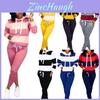 Stylish Women Striped Tracksuit With Hoodies And Pants For Casual And Sports Wear