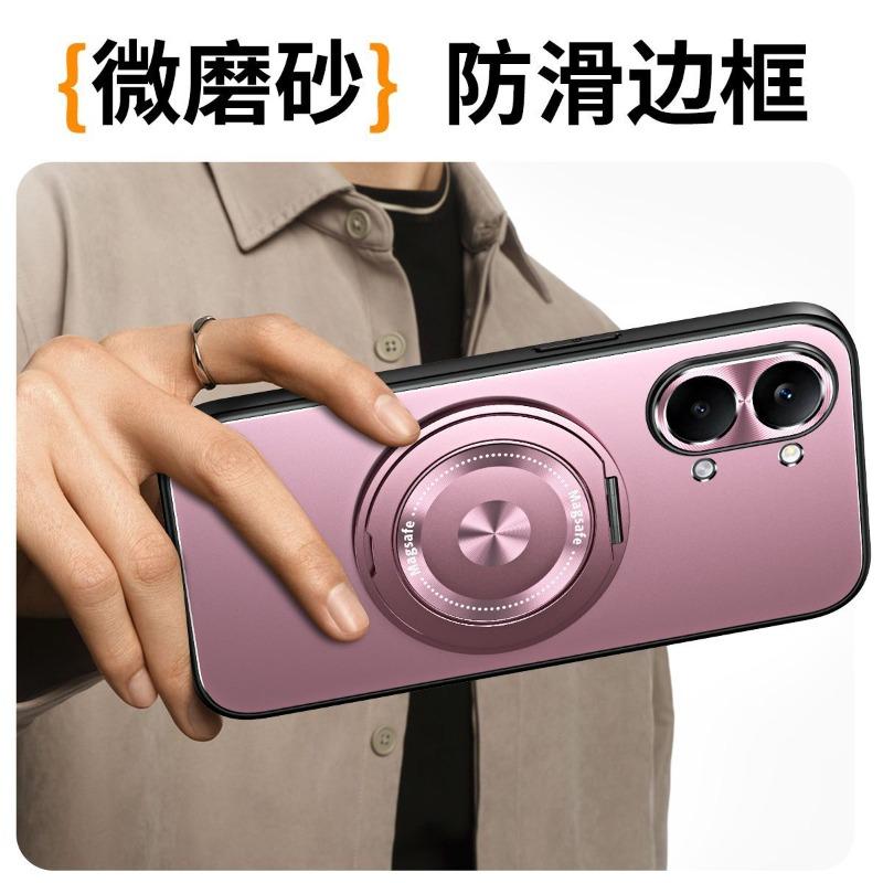 Pro Xiaomi POCO X8 Pro Max Pouzdro Magnetický 360° Kroužek Pro MagSafe Matný Pevný Kryt Kovový Kryt Čočky Odolný Proti Otiskům Prstů Nárazník