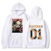 Anime My Hero Academia Hoodie Autumn Fashion Design Men's Women's Sweatshirt Fleece Oversized Couples Casual Hoodies