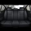 5-Seats PU Leather Universal Car Seat Covers Full Set Front Rear Seat Cushion Anti-scratch Protection For Sedan SUV Seat