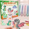 Creative Production Handmade Bead Painting Ballpoint Pen Painting Handmade Beads Pen  For Kids