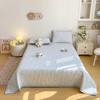 Nantong Home Textile Bed 2025 New Class A Knitted Double Layer Yarn Printed Padded Bed Cover Three-piece Set