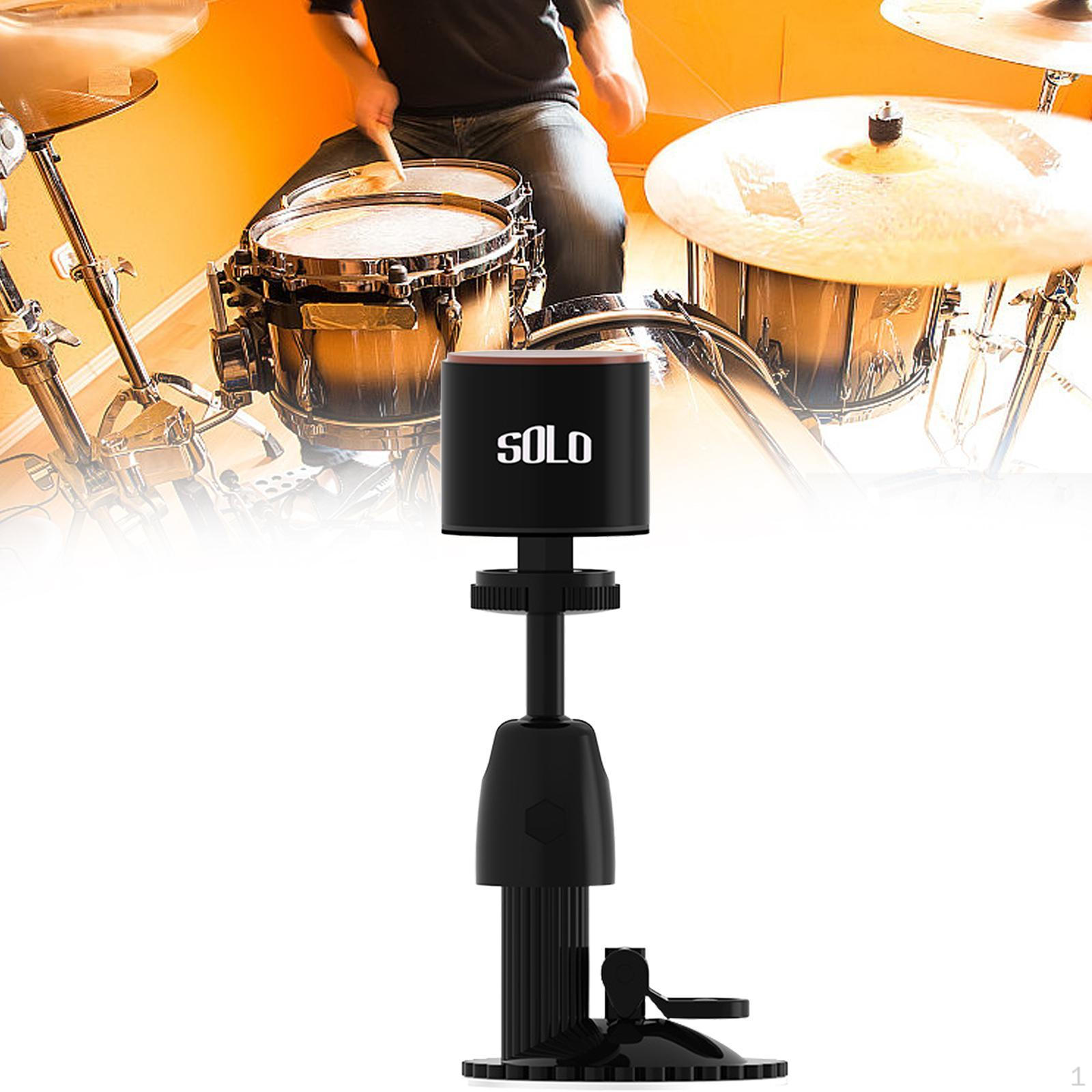 

Мини-барабанная подушка для начинающих, легкий перкуссионный аксессуар, портативный бесшумный инструмент для практики black