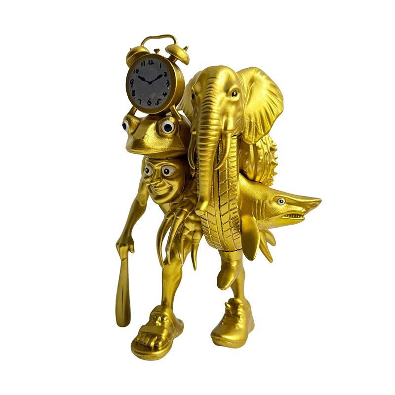 Włoska Figurka Modelowa Tung Tung Tung Sahur Tralalero Tralala Potwór Brainrot Edycja Fusion Figurka Akcji Anime Ozdoba Zabawki