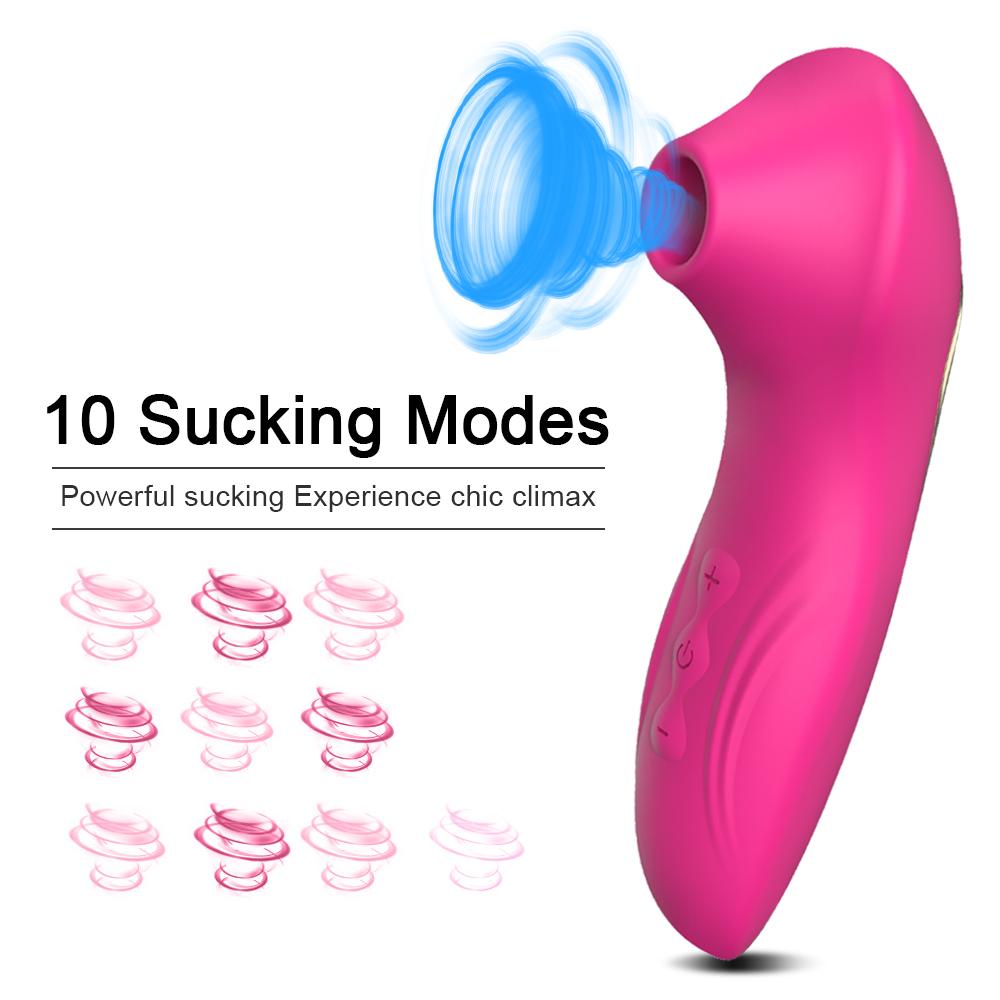 Kraftig klitorisstimulator Vibrerende sexleketøy for kvinner Voksne 18