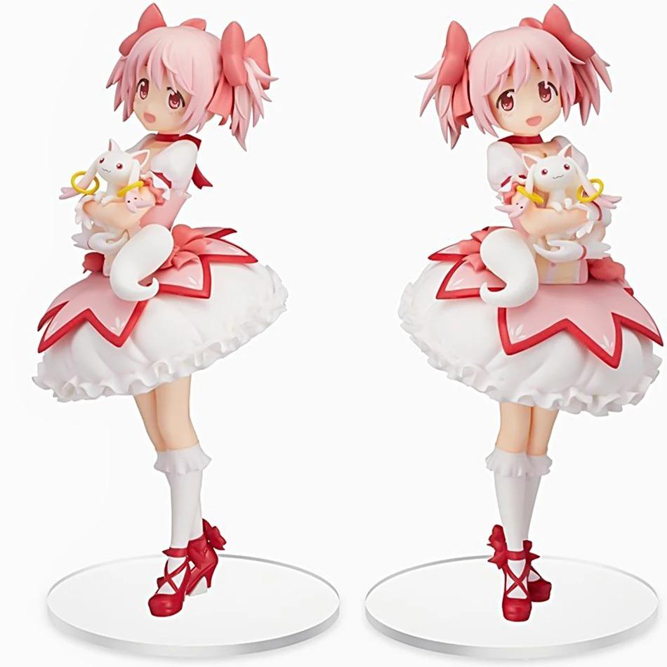 18CM Puella Magi Madoka Magica Aniem Figure Kaname Magic Girl Anime Action Figures Model Cartoon Toy Gift PVC Poseable Articulated Scale Detailed 4