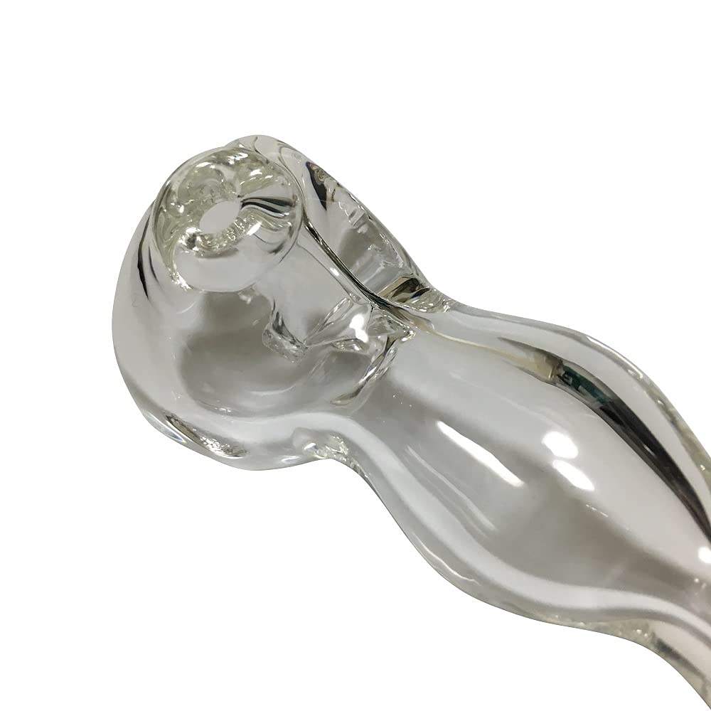 Actiwood Filter Glass Small [ActiTube/Tune Compatible] Heat-Resistant Pipe/Spoon (Long), Clear,