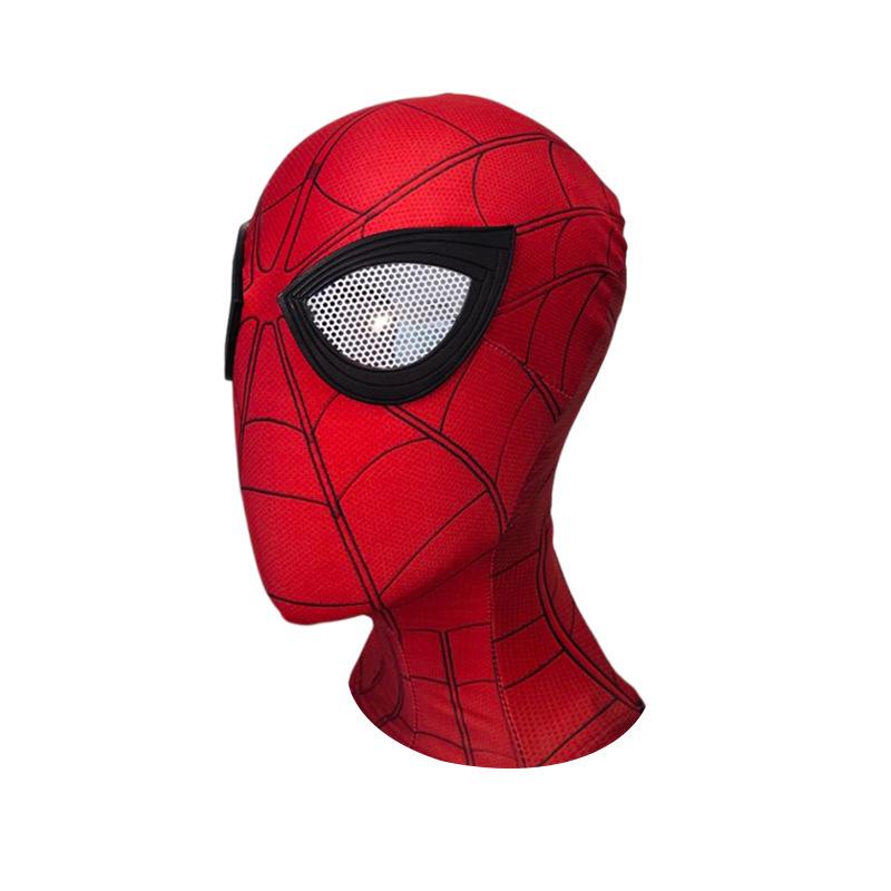 Erwachsenenmaske Spinnenkopfbedeckung Lustige Gesichtsmaske TikTok Live-Stream Requisite Albernes Kostüm Avengers Stil Party Cosplay Kapuze
