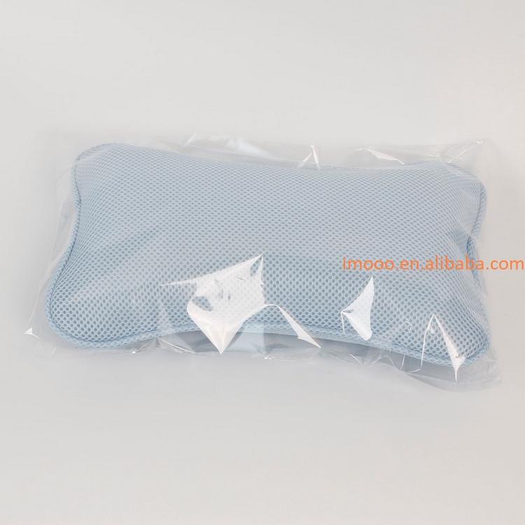 Factory Price Badesofa 3D Mesh Spa Bathtub Headrest Pillow with Suction Cups Non-Slip Cushion Bath Tub Spa Pillow for Neck Back