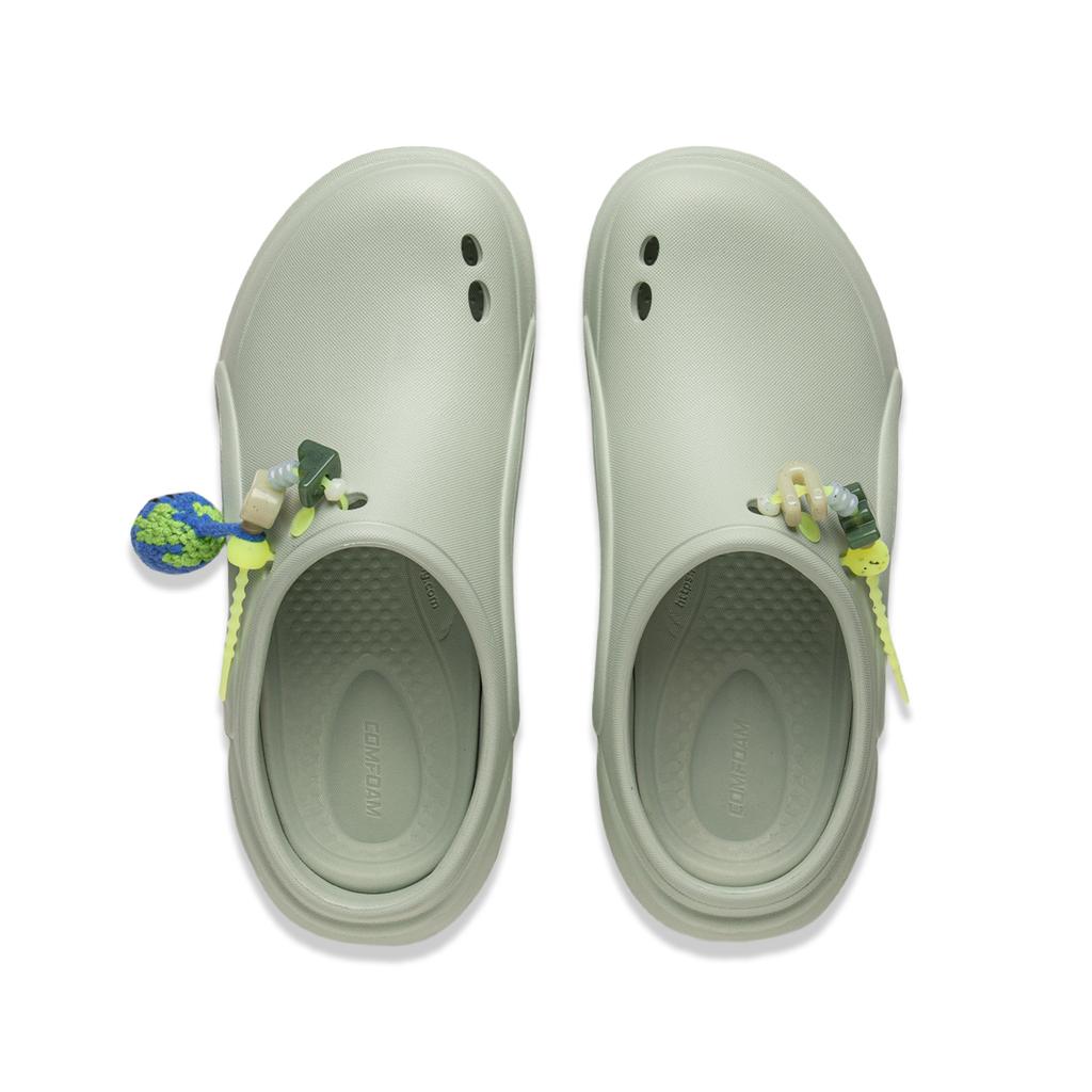 YINGXIONGLIANMENGYONGCHIPAIDUI x Li Ning Soft Clogs Unisex Green AGAV001-2