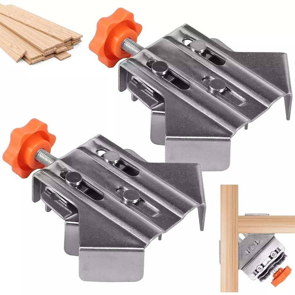 Stainless Steel Corner Clamp Locator DIY Framing Welding Right Angle Clamps 90° Right Angle Clip