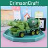 Prison Van Dinosaur And Digging Vehicle With Plastic Construction For Fun Child