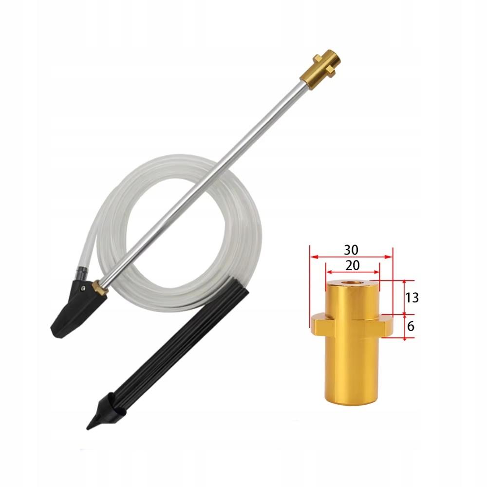 Rosfix Zestaw Do Piaskowania – Kompatybilny Z Karcher K2-K7 | Dysza Ceramiczna | Wąż 3m, Lanca 460mm