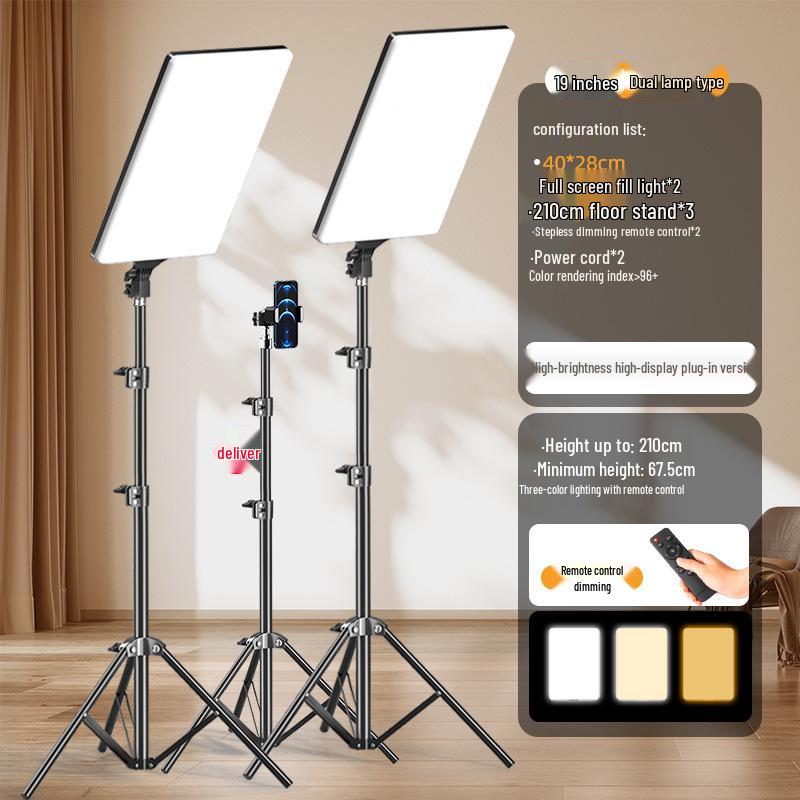 Pro Stream & Fotografie LED-Softlicht für Indoor-Videos & Beauty-Aufnahmen
