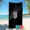 Beach Towel with Juventus FC Logo Pattern - Soft,absorbent,machine Washable Lightweight&Modern,swimming,Travel Essentials