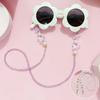 Adjustable Sunglasses Lanyard Strap Colorful Reading Glasses Eyeglass Chain Anti-slip Bead Splicing Necklace Headphone Chain