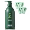 Sastty Rishiri Color Shampoo (Honey Brown) Large Size 500ml 1 Bottle Set [Includes 6 Free Rishiri Color Care Conditioner Packets]