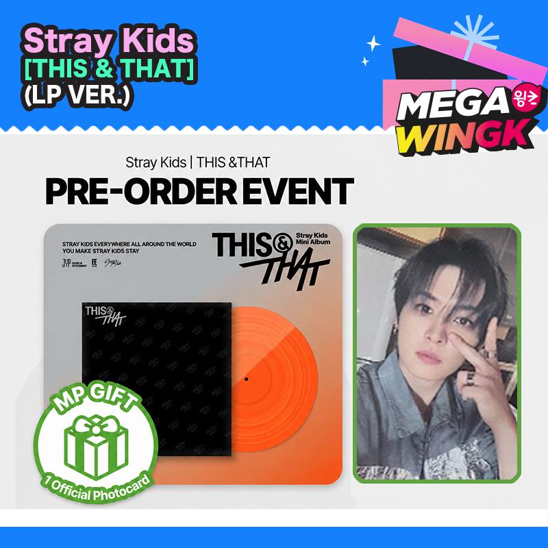 Stray Kids THIS & THAT LP Ver. – Korean Chart [MUSICPLANT POB / Member Select]