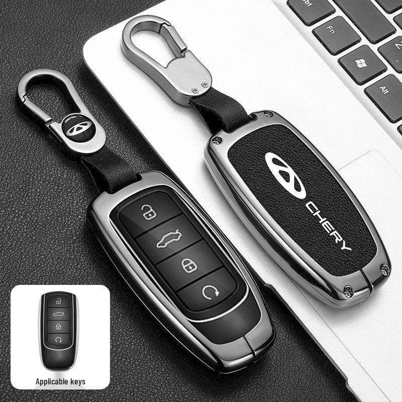 Men's Luxury Smart Key Case for Chery Tiggo 8pro/8plus/9 Arrizo