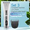 Fenice Clipper Dogs Professional LCD Screen Pet Cat Clippers Electrical Grooming Trimmer Rechargeable Haircut Machine Animals