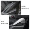 Car Seat Adjustment Handle Decoration Cover Trim for Ford F150 2015- Silver