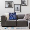 Winter Lights Snowflakes Square Pillowcase Polyester Linen Velvet Printed Zip Decor Home Cushion Case 18"