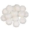 White Foam Pumpkin Polystyrene Craft Balls Craft Decoration Balls for DIY , Household, Halloween Decorations 28 x 40mm