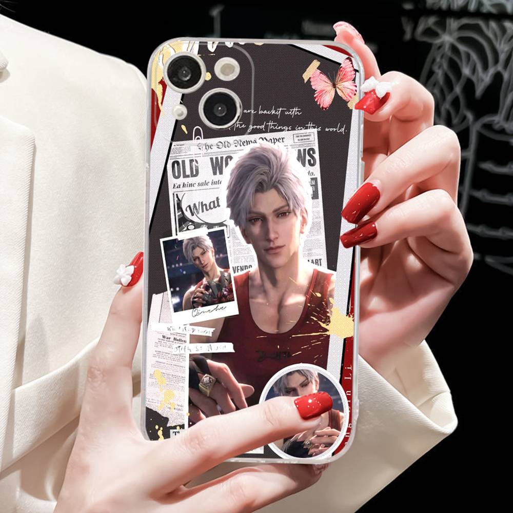

Love And Deepspace Sylus For IPhone 17 16 15 14 13 12 11 Pro Max Plus Mini Funda For Transparent Cover iPhone 15