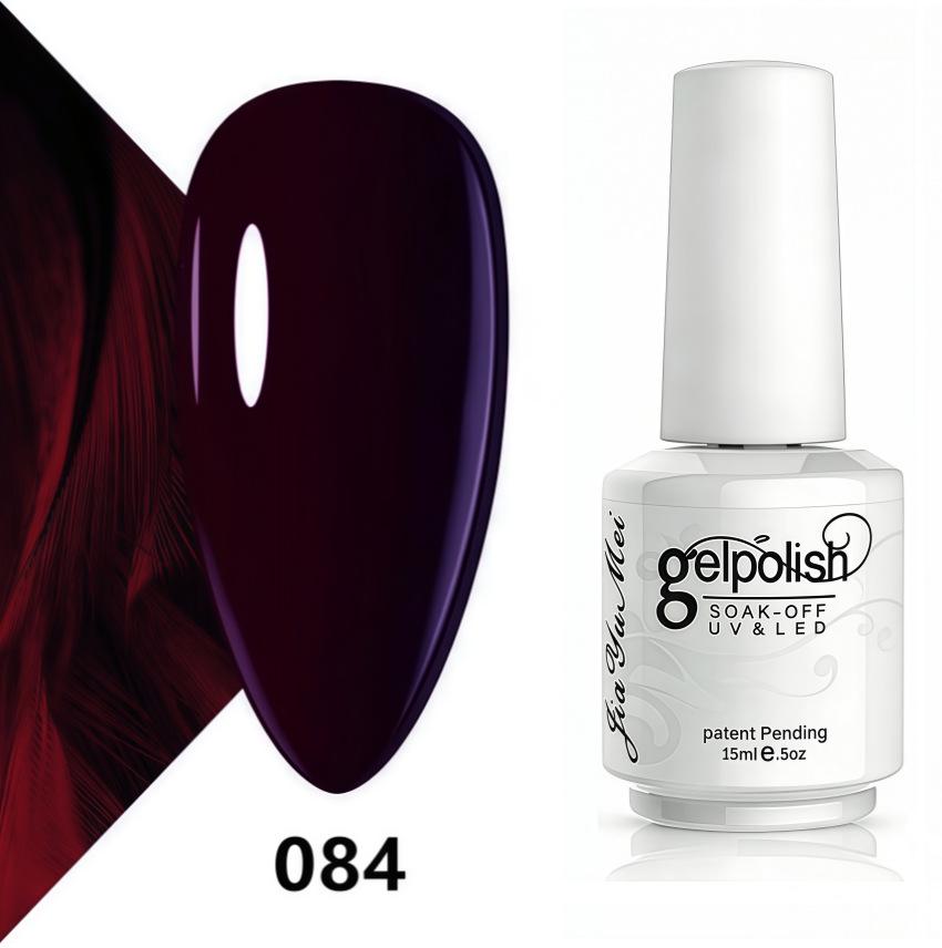Koudan Long-lasting Gel Nail Polish Set - Firm Base & Top Coat