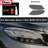 Smoked Black TPU Sticker Car Headlight Protective Film For Mercedes Benz W177 W176 W205 W206 C117 C118 X156 X253 C253 W213 W218