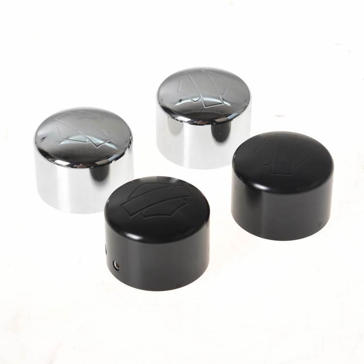 

Front Axle Decorative Cover for Harley 883/1200 48 Softail Black