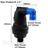 1/2~2 Inch Automatic Intake And Exhaust Valve Fittings Accessories Plastic Miniature Air Valve For Agricultural Irrigation