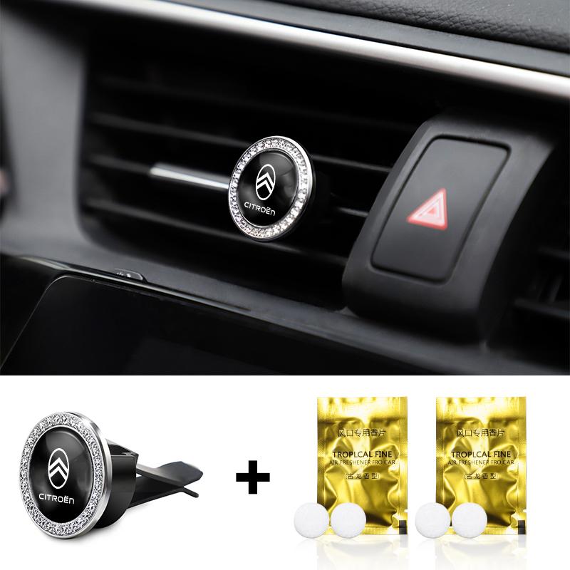 Car Freshener Solid Perfume Air Conditioner Vent Mount Clip For Citroen C1 2CV DS3 RD3 Xsara Grand Picasso Jumpy C8 C-Elysee C15