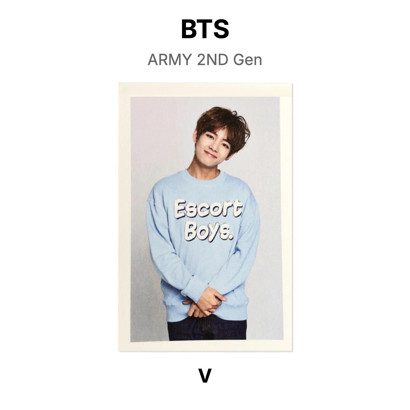 BTS ARMY 2ND Gen Official Photocard