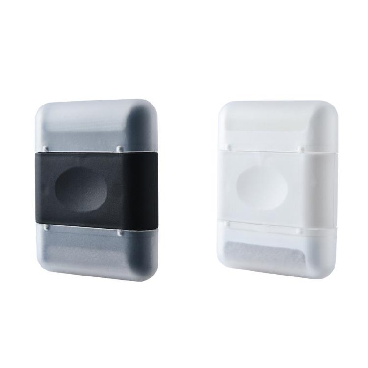 Small Adhesive Fiber Roller For Quick Fabric Cleaning In Residence At Office Or While Traveling