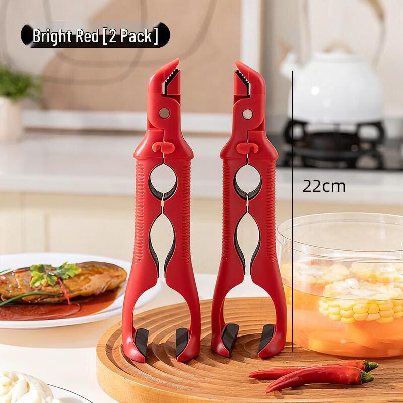 3-in-1 Anti-Scald Kitchen Bowl and Plate Gripper