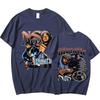 T-shirt Grafica Rapper Nas Illmatic Uomo Moda Stile Vintage T-shirt Maschile Casual Gotica Manica Corta T-shirt Hip Hop Streetwear